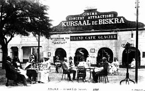 2593- Biskra - Grand Cafe Glacier - 1910